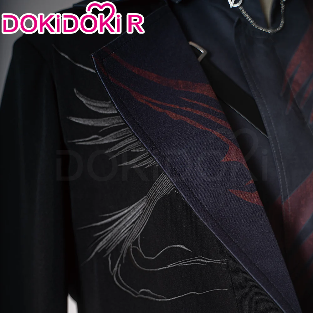 【Partially Ready For Ship】【Size S-2XL】DokiDoki-R Game Love and Deepspace Cosplay Sylus Costume Crimson Veil - Image 6
