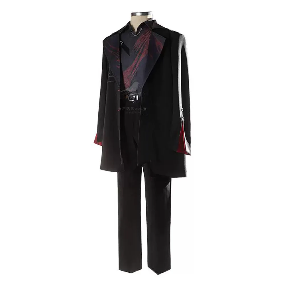 【Partially Ready For Ship】【Size S-2XL】DokiDoki-R Game Love and Deepspace Cosplay Sylus Costume Crimson Veil - Image 7