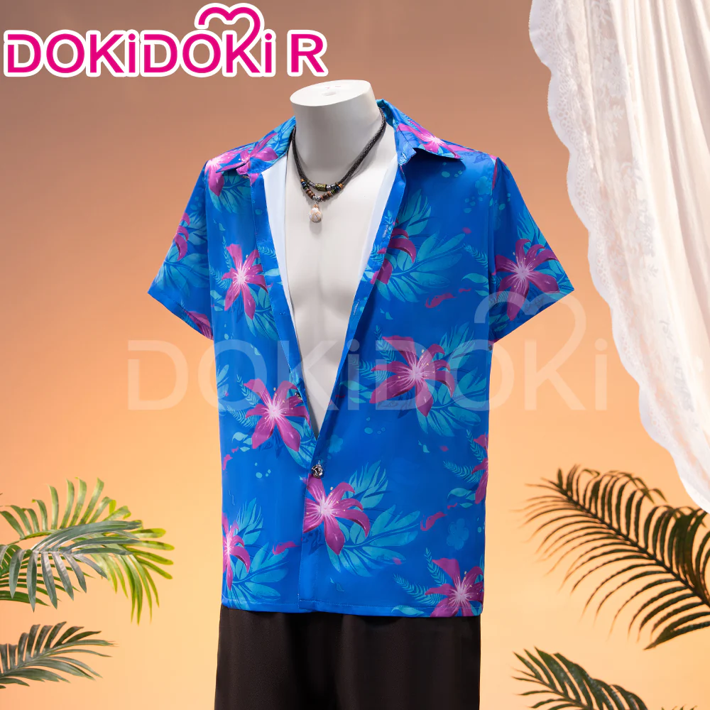 【In Stock】【Size S-2XL】DokiDoki-R Game Love And Deepspace Cosplay Sylus / Xavier / Zayne / Rafayel  / Caleb Costume Tops Only Summer Beach Blaze / Subtly Wild / Bright Spotlight - Image 12