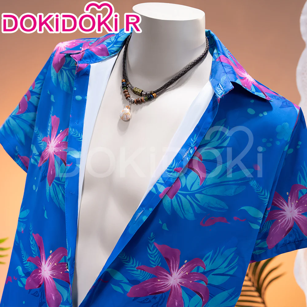 【In Stock】【Size S-2XL】DokiDoki-R Game Love And Deepspace Cosplay Sylus / Xavier / Zayne / Rafayel  / Caleb Costume Tops Only Summer Beach Blaze / Subtly Wild / Bright Spotlight - Image 14