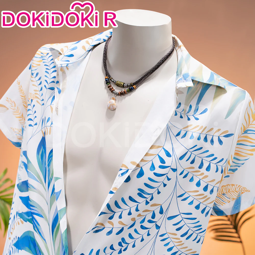 【In Stock】【Size S-2XL】DokiDoki-R Game Love And Deepspace Cosplay Sylus / Xavier / Zayne / Rafayel  / Caleb Costume Tops Only Summer Beach Blaze / Subtly Wild / Bright Spotlight - Image 4