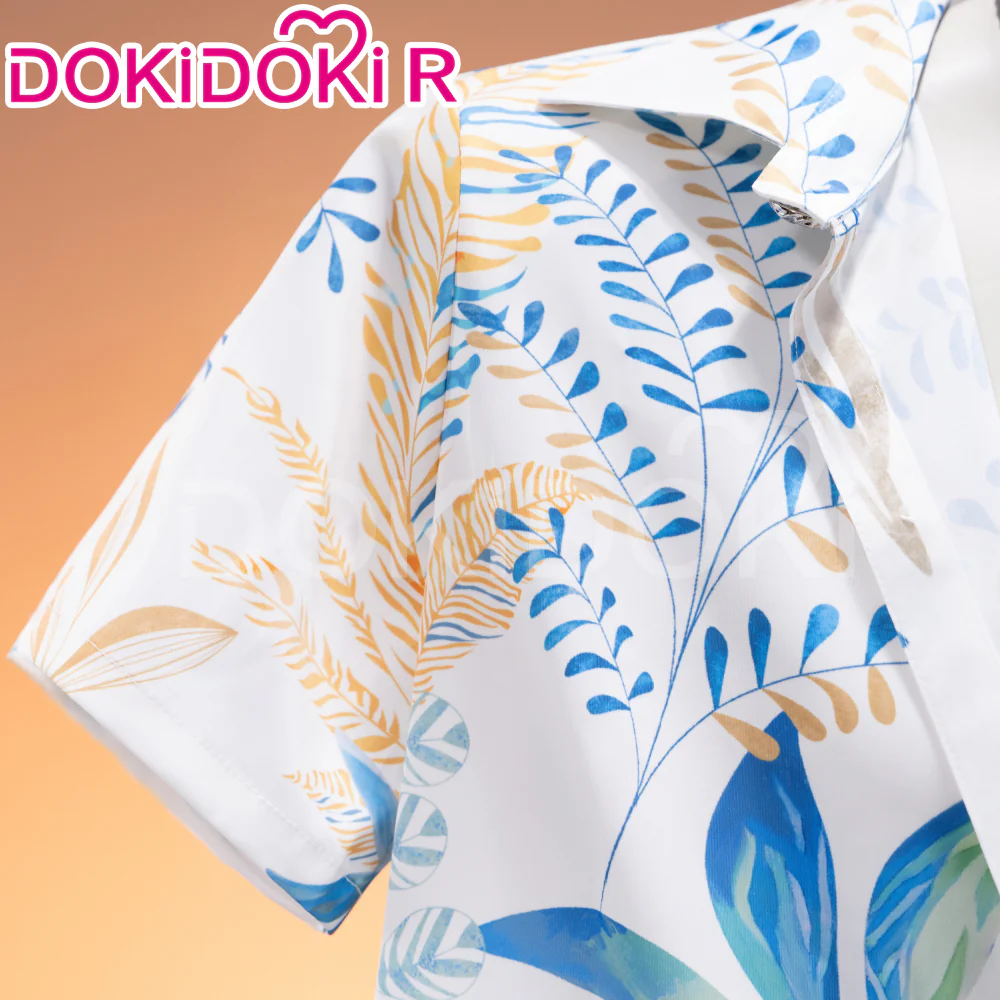 【In Stock】【Size S-2XL】DokiDoki-R Game Love And Deepspace Cosplay Sylus / Xavier / Zayne / Rafayel  / Caleb Costume Tops Only Summer Beach Blaze / Subtly Wild / Bright Spotlight - Image 6