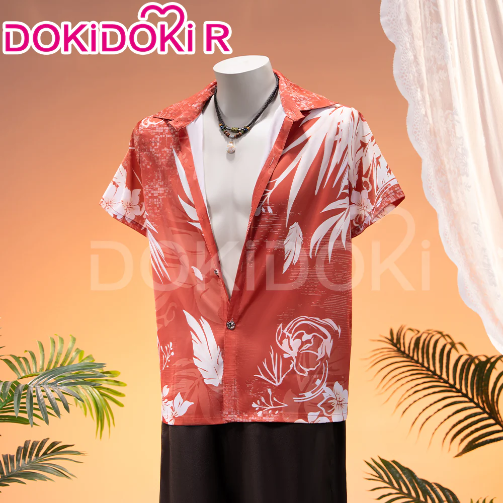 【In Stock】【Size S-2XL】DokiDoki-R Game Love And Deepspace Cosplay Sylus / Xavier / Zayne / Rafayel  / Caleb Costume Tops Only Summer Beach Blaze / Subtly Wild / Bright Spotlight - Image 7