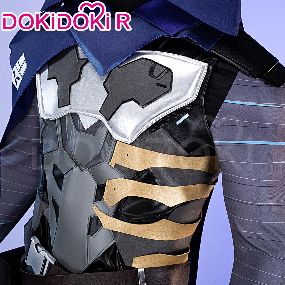 【Size S-2XL】DokiDoki-R Game Valorant Cosplay Omen Costume - Image 4