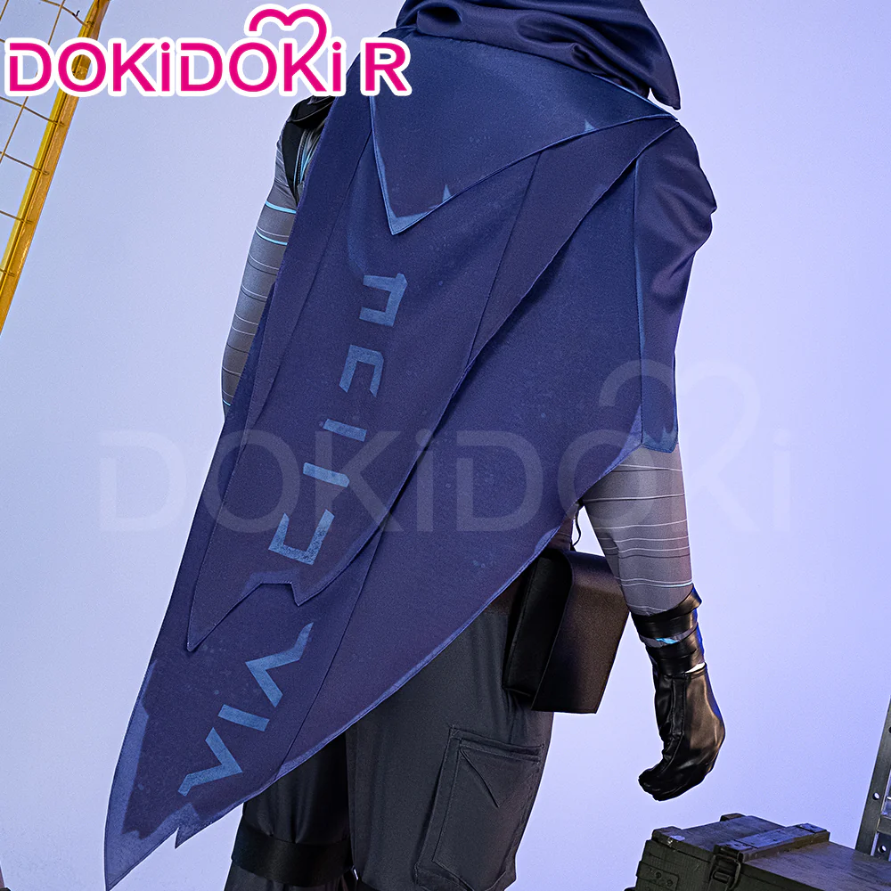 【Size S-2XL】DokiDoki-R Game Valorant Cosplay Omen Costume - Image 5