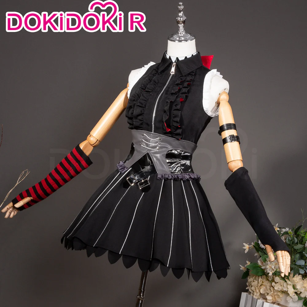 【In Stock 】【Size S-2XL】DokiDoki-R Game Zenless Zone Zero Cosplay Ellen Joe Costume Black Dress ZZZ FES 2025 - Image 3