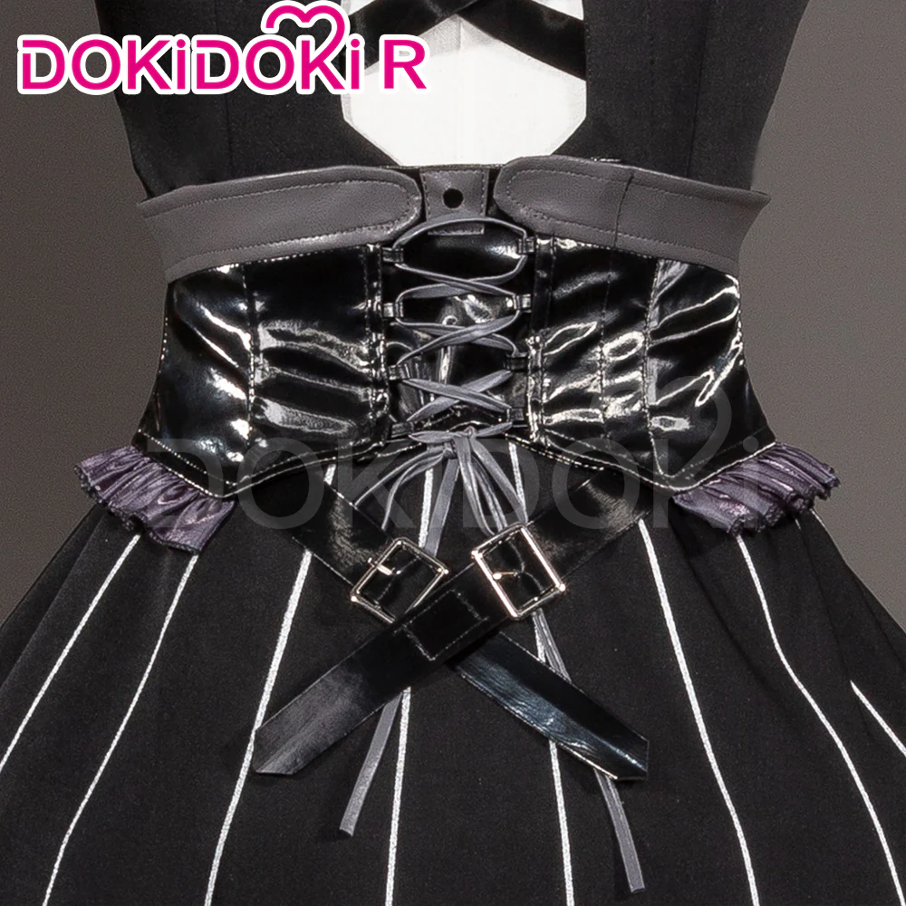 【In Stock 】【Size S-2XL】DokiDoki-R Game Zenless Zone Zero Cosplay Ellen Joe Costume Black Dress ZZZ FES 2025 - Image 4