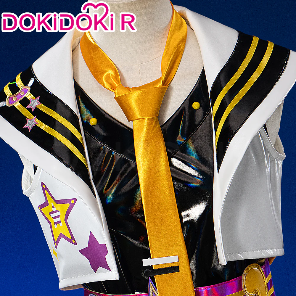 【In Stock】【Size S-2XL】Dokidoki-R Vsinger Cosplay Kagamine Lenn Costume Muse Dash - Image 4