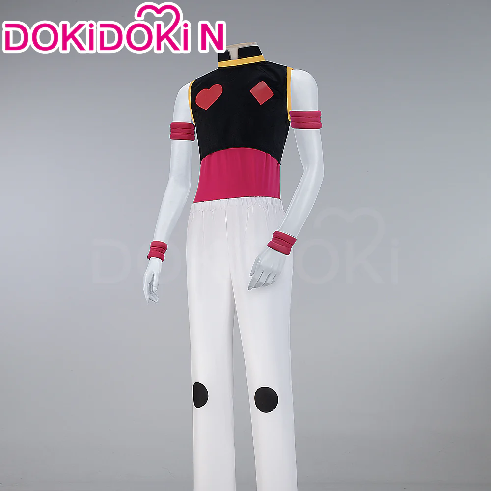【Ready For Ship】【Last Batch】【Size S-3XL】DokiDoki-N Anime Cosplay Black Sleeveless Man Costume