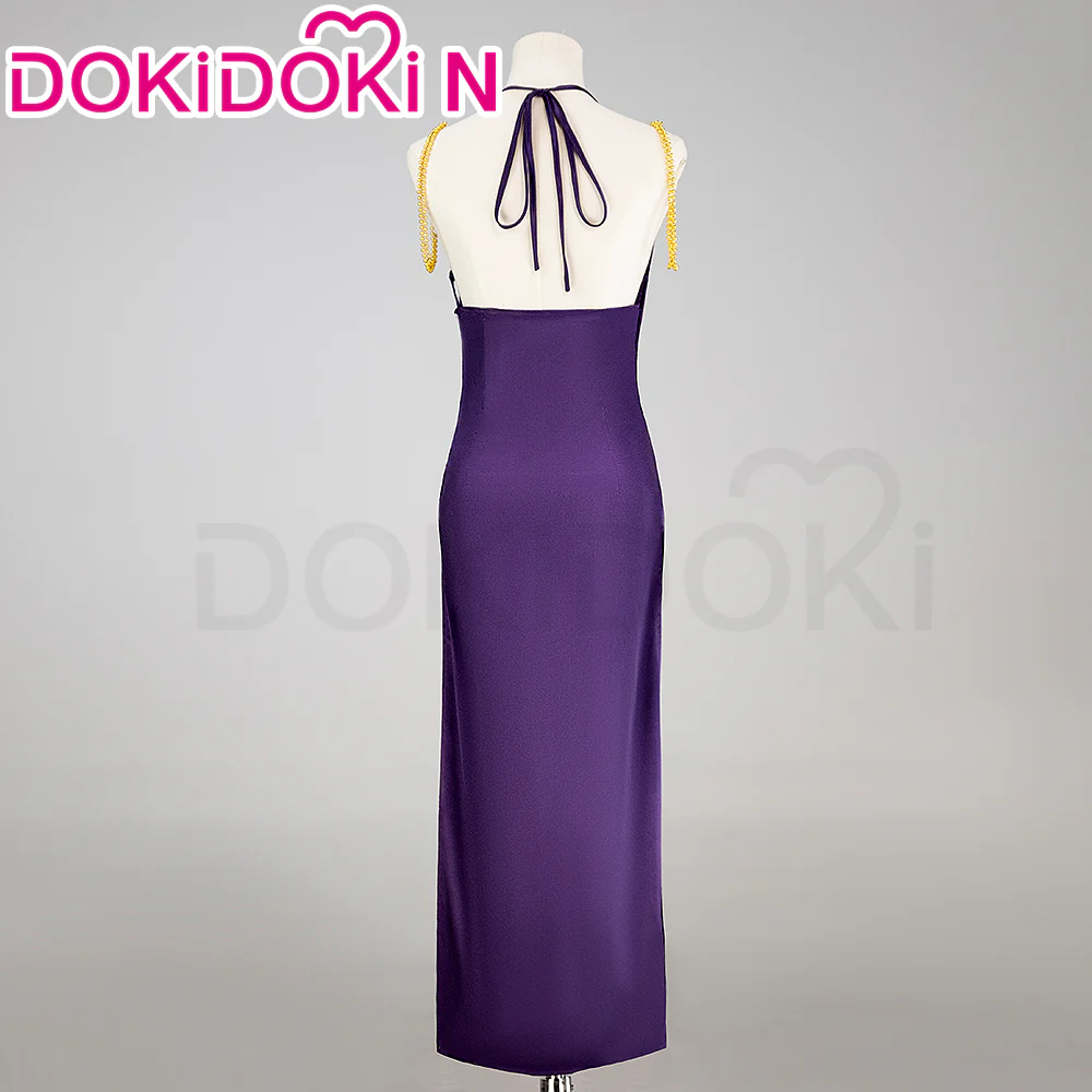 【In Stock】【Size S-3XL】DokiDoki-N Anime Cosplay Purple dress - Image 3