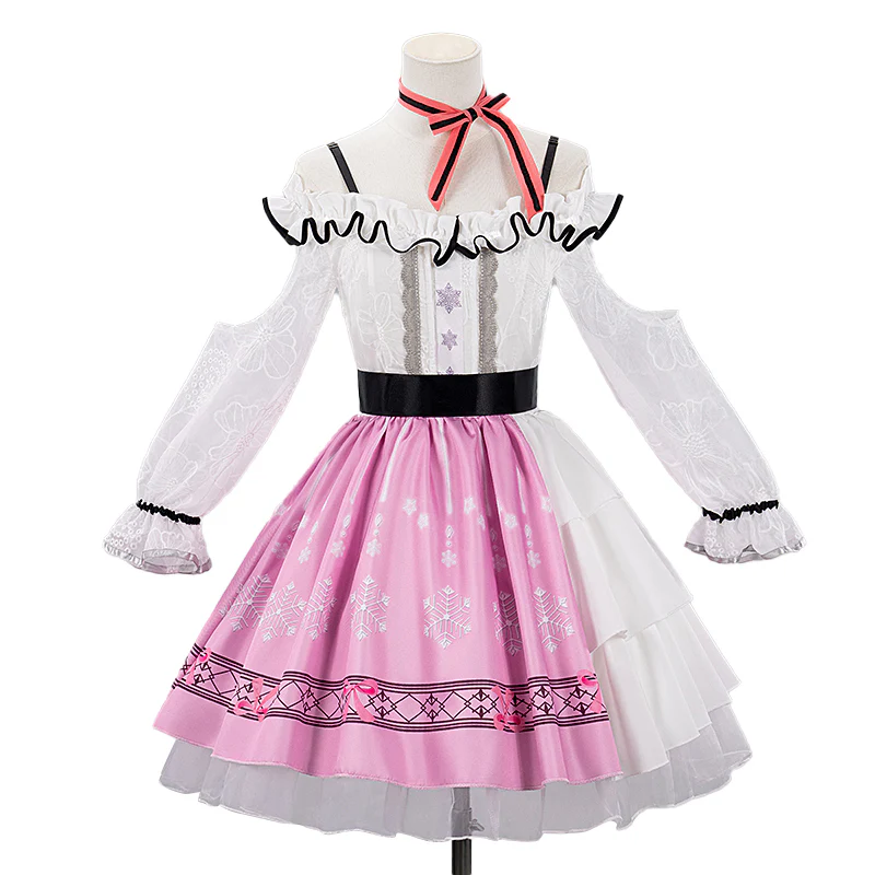 【Partially Ready For Ship】【Size S-3XL】DokiDoki-N Game Infinity Nikki Cosplay Nikki Costume Pink dress - Image 5