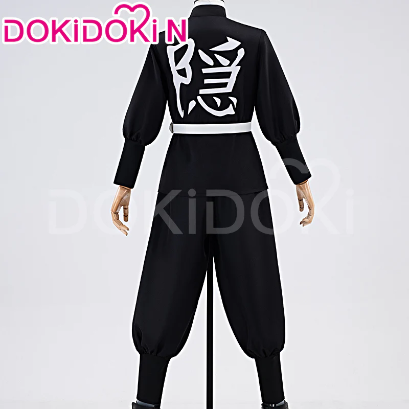 【In Stock】【Size S-3XL】DokiDoki-N Anime Cosplay Black White Men Costume Logistics Department Uniform - Image 3