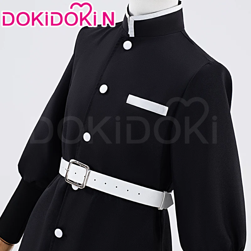 【In Stock】【Size S-3XL】DokiDoki-N Anime Cosplay Black White Men Costume Logistics Department Uniform - Image 4