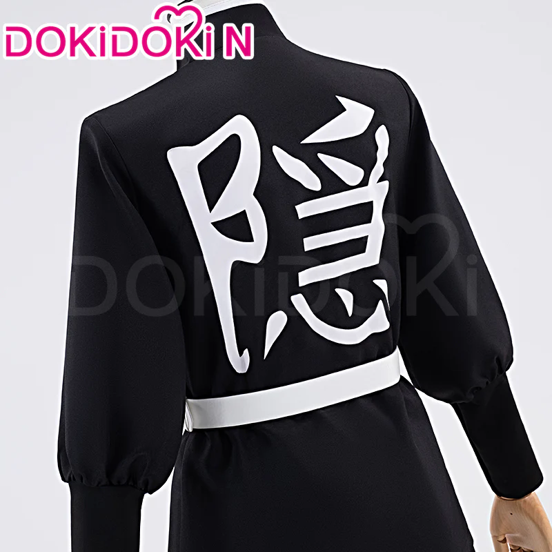 【In Stock】【Size S-3XL】DokiDoki-N Anime Cosplay Black White Men Costume Logistics Department Uniform - Image 5