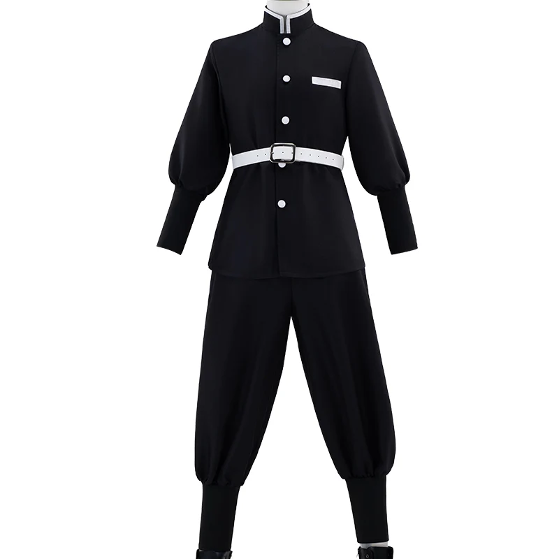 【In Stock】【Size S-3XL】DokiDoki-N Anime Cosplay Black White Men Costume Logistics Department Uniform - Image 6