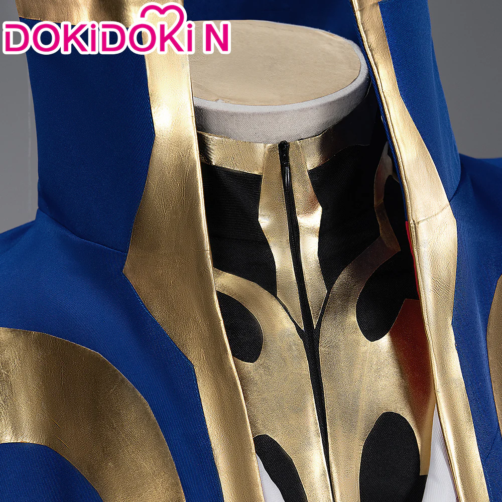 【In Stock】【Size S-3XL】DokiDoki-N Anime Cosplay Costume Knight of the Round Blue Red Suit - Image 4