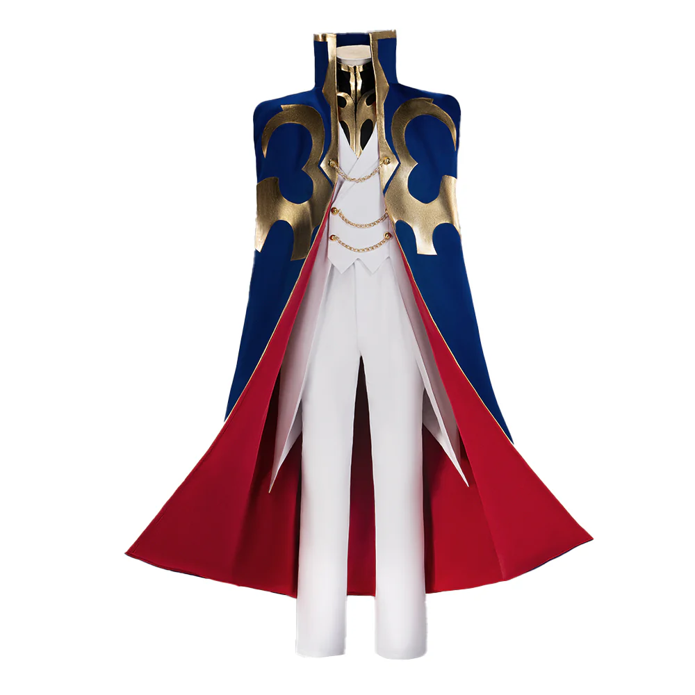 【In Stock】【Size S-3XL】DokiDoki-N Anime Cosplay Costume Knight of the Round Blue Red Suit - Image 5