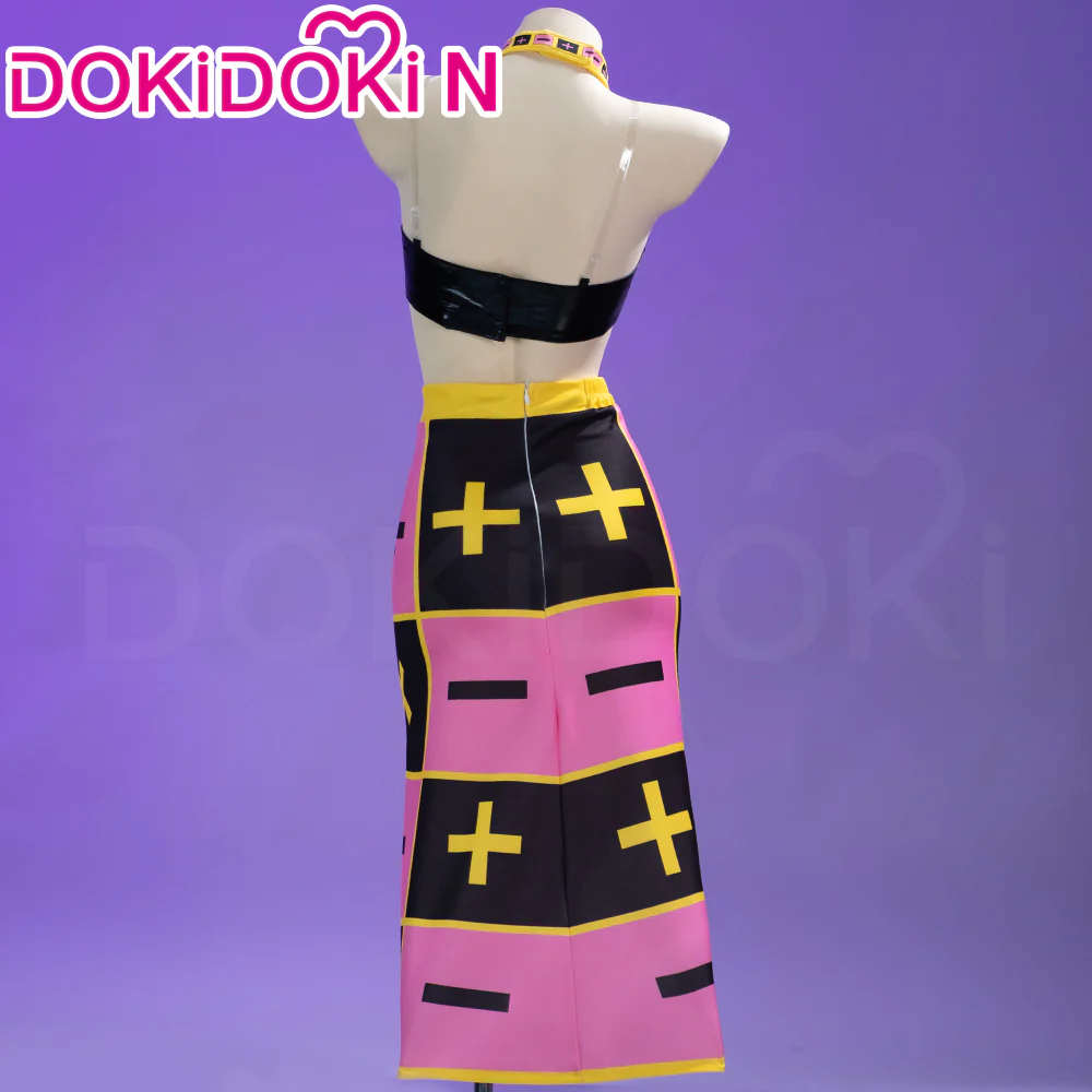 【In Stock】【Size S-3XL】DokiDoki-N Anime Cosplay Costume Pink Black Dress - Image 2