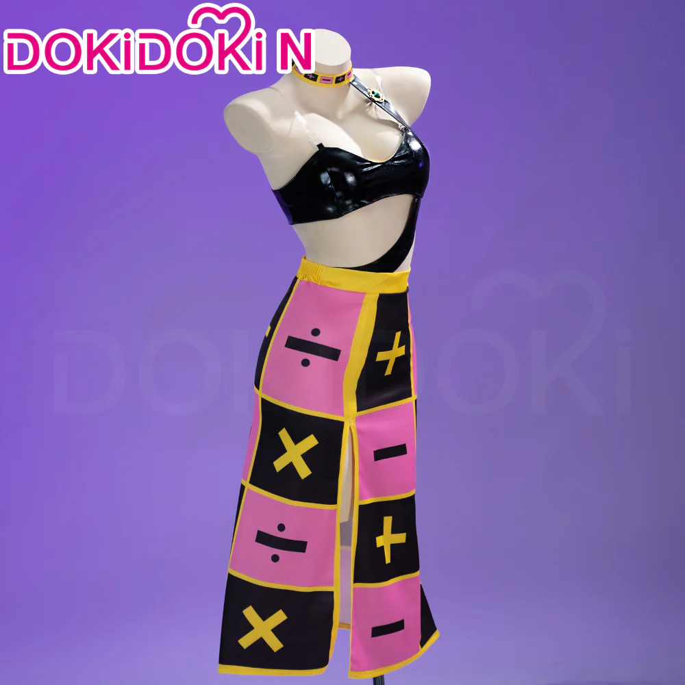 【In Stock】【Size S-3XL】DokiDoki-N Anime Cosplay Costume Pink Black Dress - Image 3