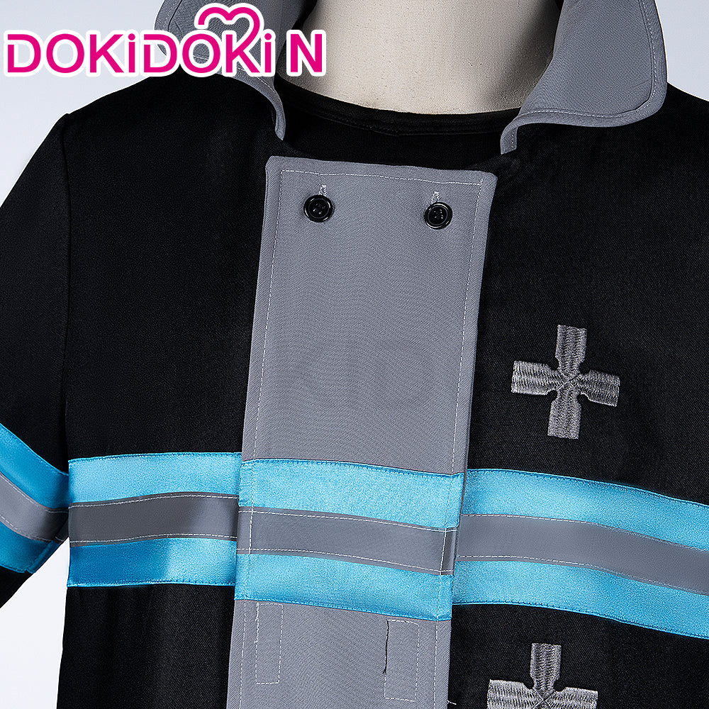 【In Stock】【Size S-2XL】DokiDoki-N Anime Cosplay Blue Gray Costume - Image 4