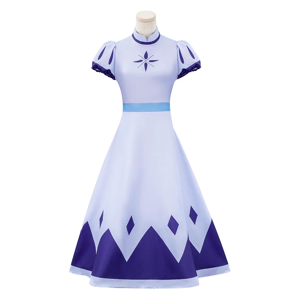 【In Stock】【Size S-3XL】DokiDoki-N Anime Hell Hotel Cosplay Angel Costume Purple Blue - Image 5