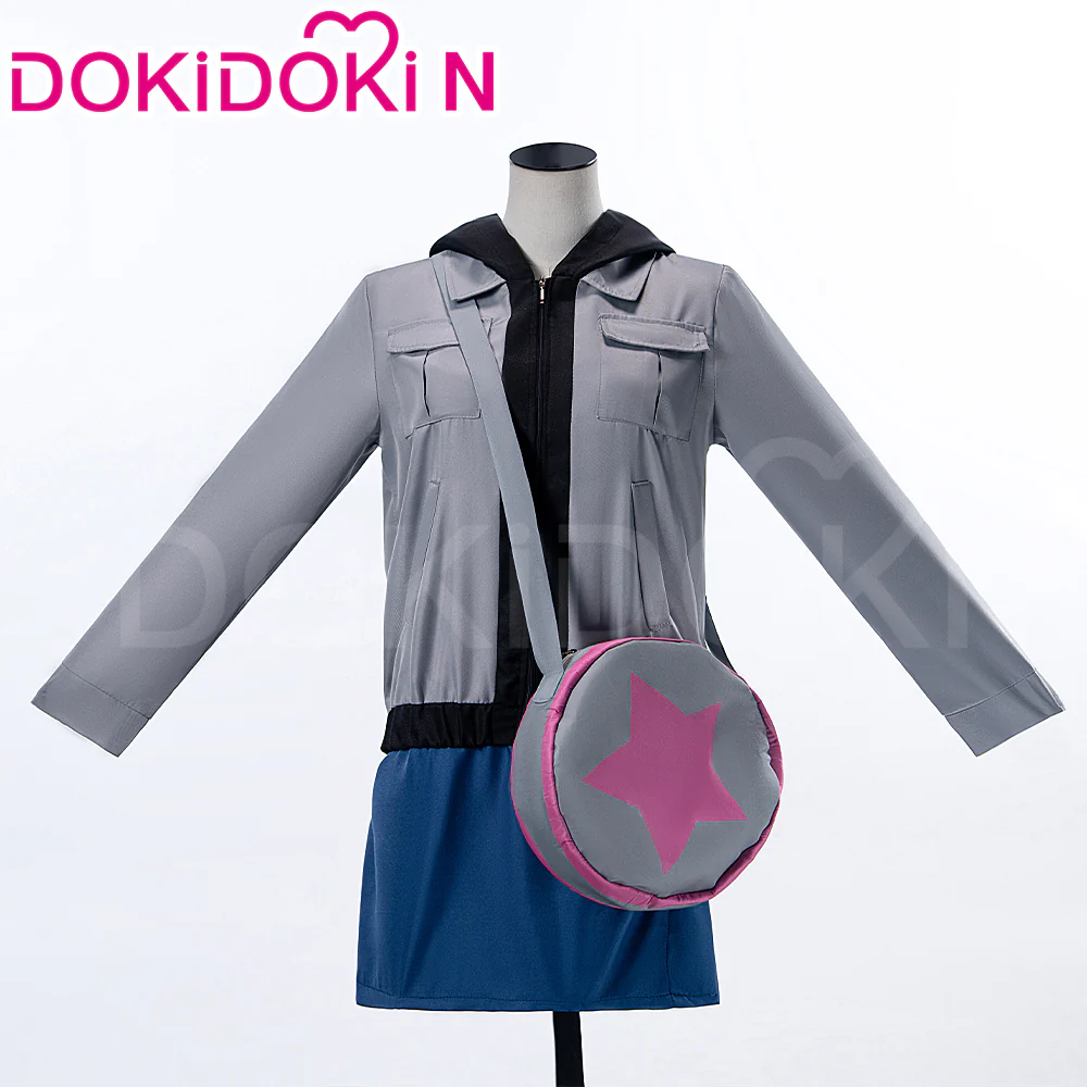 【In Stock】【Size S-3XL】DokiDoki-N Anime Scott Pilgrim Takes Off Cosplay Ramona Flowers Costume