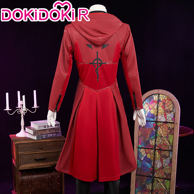 【In Stock】【Size S-2XL】DokiDoki-R Anime FULLMETAL ALCHEMIST Cosplay Edward Elric Costume - Image 2