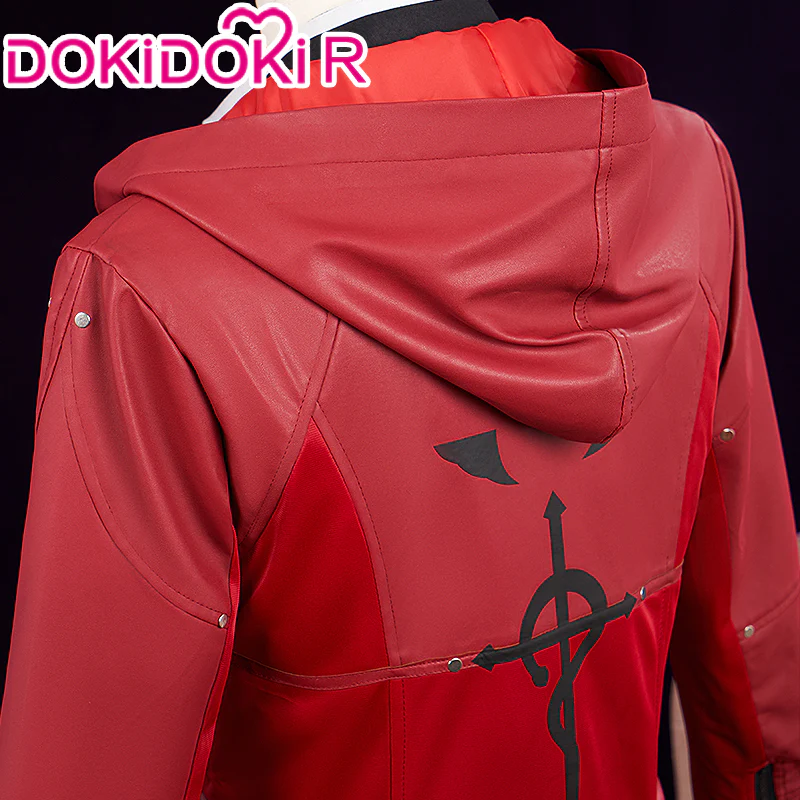 【In Stock】【Size S-2XL】DokiDoki-R Anime FULLMETAL ALCHEMIST Cosplay Edward Elric Costume - Image 4