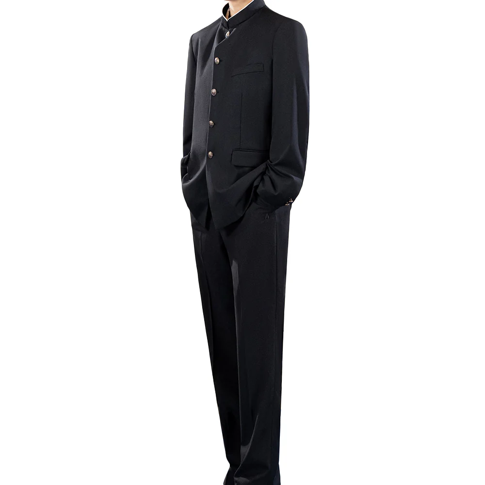 【Partial Size Ready For Ship】【Size S-3XL】DokiDoki-R Anime DDD / Kaoru Hana wa Rinto Saku Cosplay Rintaro Tsumugi Costume DK Black Uniform Male - Image 5