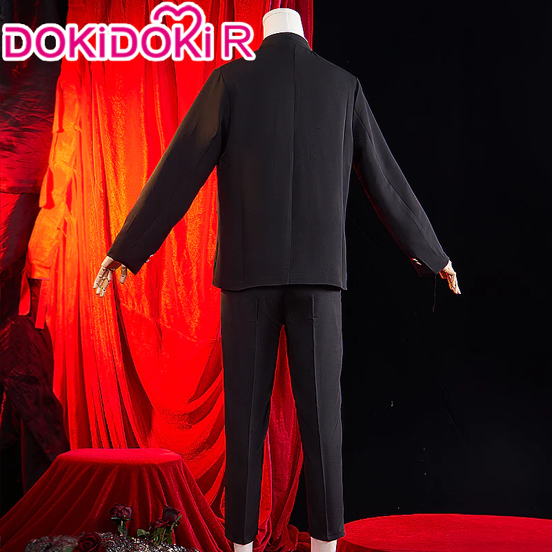 【In Stock】【Size S-3XL】DokiDoki-R Manga Anime Cosplay Black School Uniform Suit Costume - Image 2