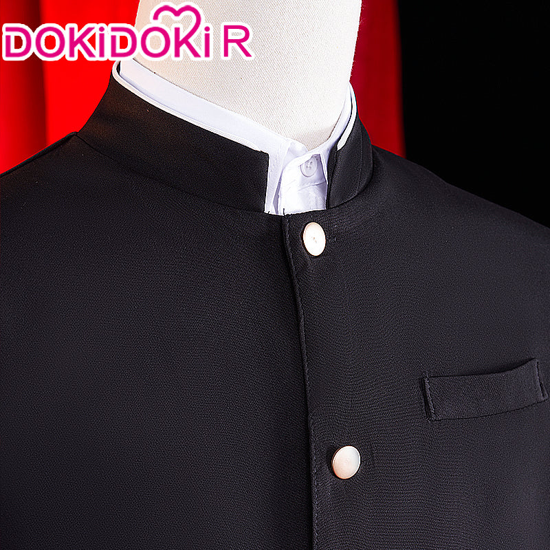 【In Stock】【Size S-3XL】DokiDoki-R Manga Anime Cosplay Black School Uniform Suit Costume - Image 4