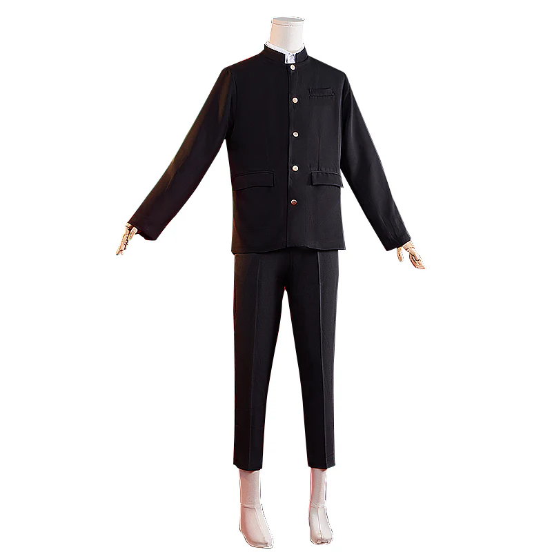 【In Stock】【Size S-3XL】DokiDoki-R Manga Anime Cosplay Black School Uniform Suit Costume - Image 5