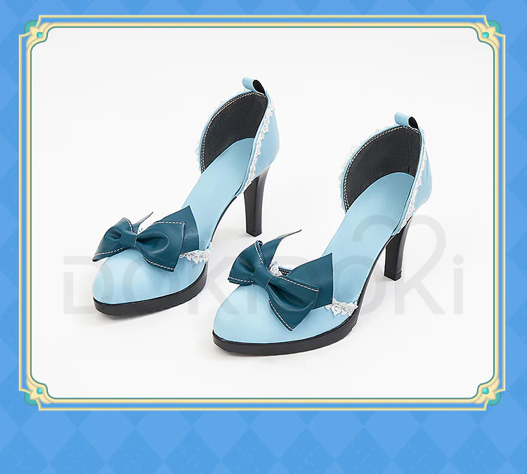 【Partially Ready For Ship】【Size S-2XL】DokiDoki-R Game Genshin Impact × GiGO Cosplay Nilou Costume / Shoes Sumeru - Image 10