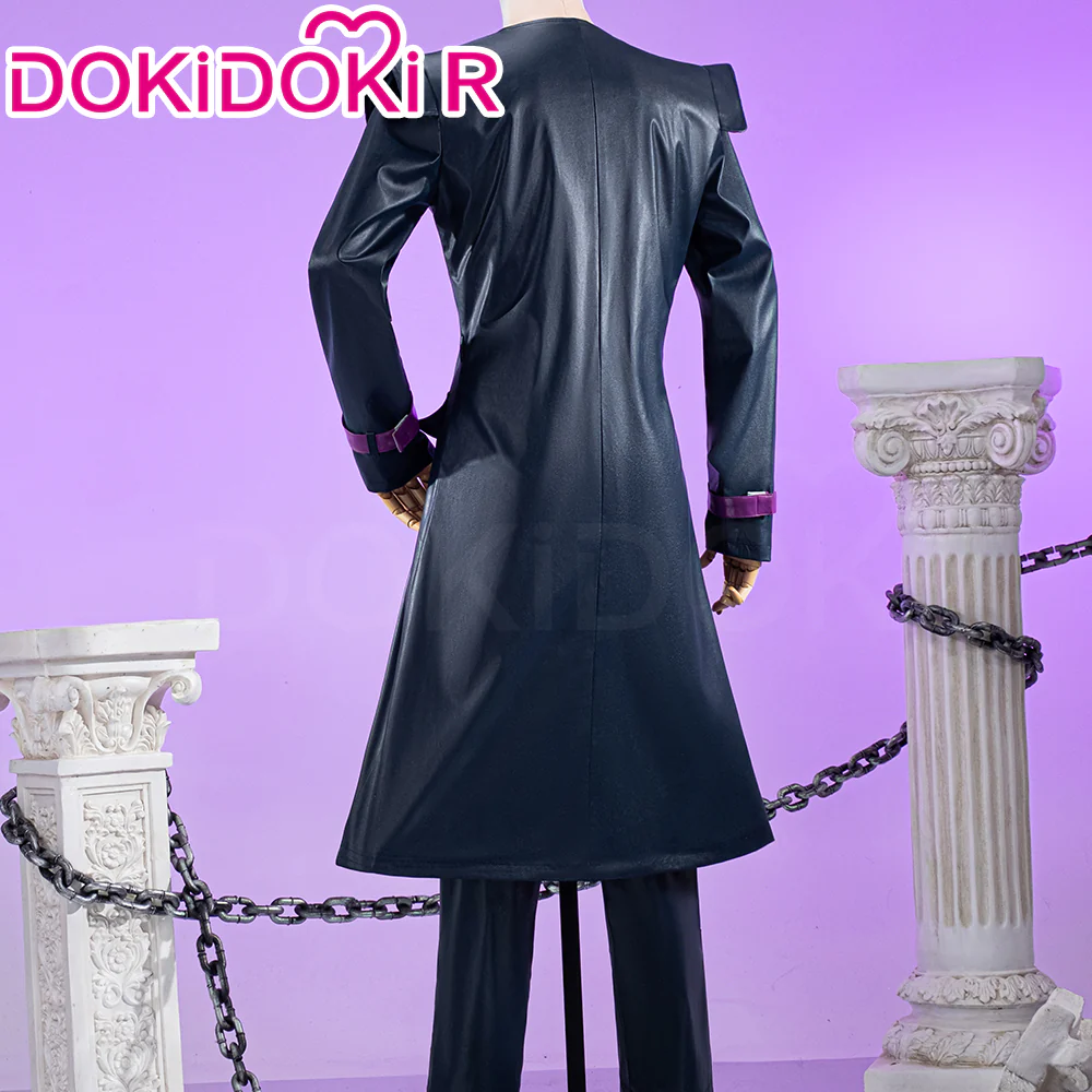 【Partially Ready For Ship】【Size XS-2XL】DokiDoki-R Anime Cosplay Black Coat Men Costume - Image 2