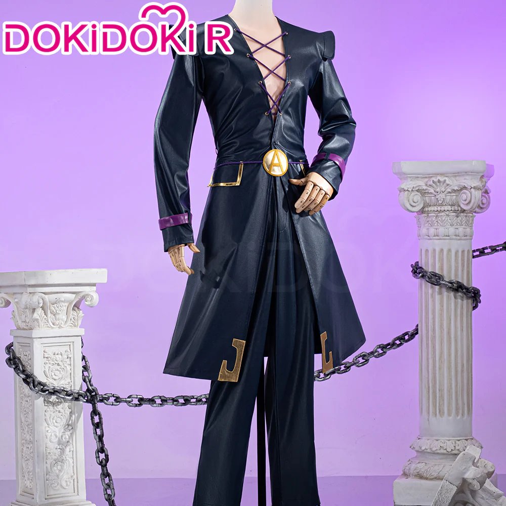 【Partially Ready For Ship】【Size XS-2XL】DokiDoki-R Anime Cosplay Black Coat Men Costume - Image 3