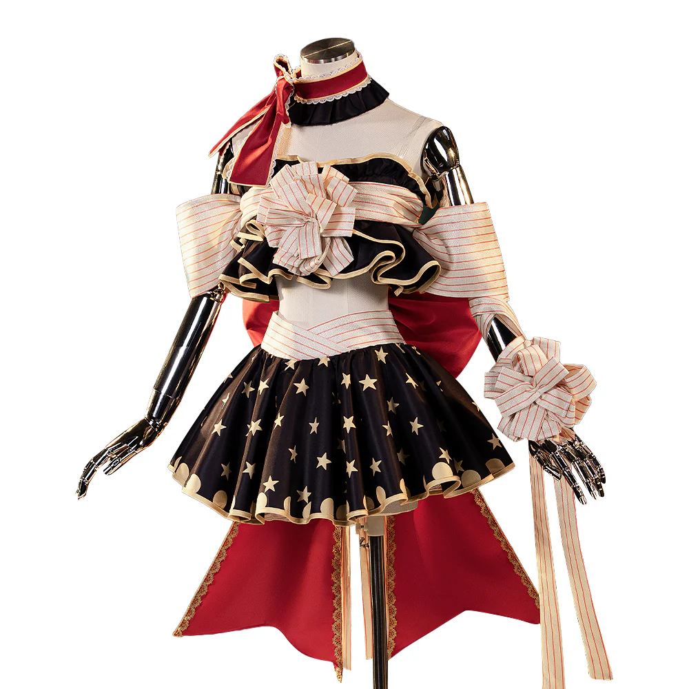 【In Stock】【Size XS-2XL】DokiDoki-R Anime LoveLive! School Idol Project Cosplay Yazawa Nico Black White Red Dress Costume / Hat Christmas Wearing - Image 6