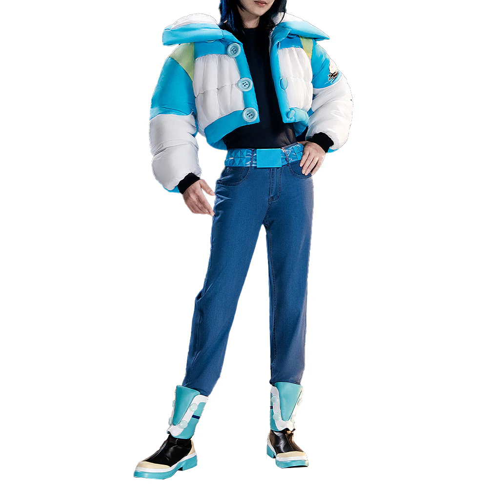 【Partially Ready For Ship】【Size XS-2XL】DokiDoki-R Game DRAMAtical Murder Cosplay Seragaki Aoba Costume Coat - Image 7