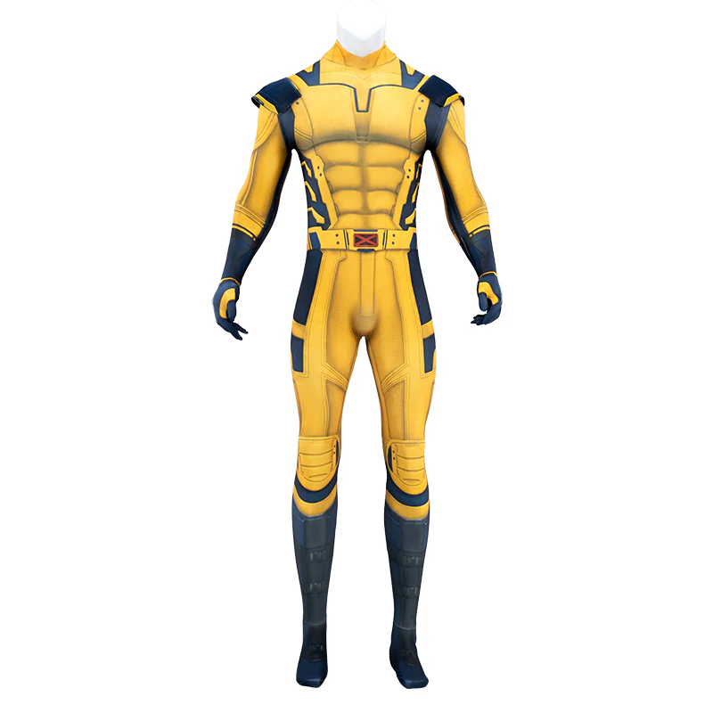 【In Stock】【Size XS-3XL】DokiDoki-N Movie Cosplay Black Yellow Man Costume Bodysuit - Image 6