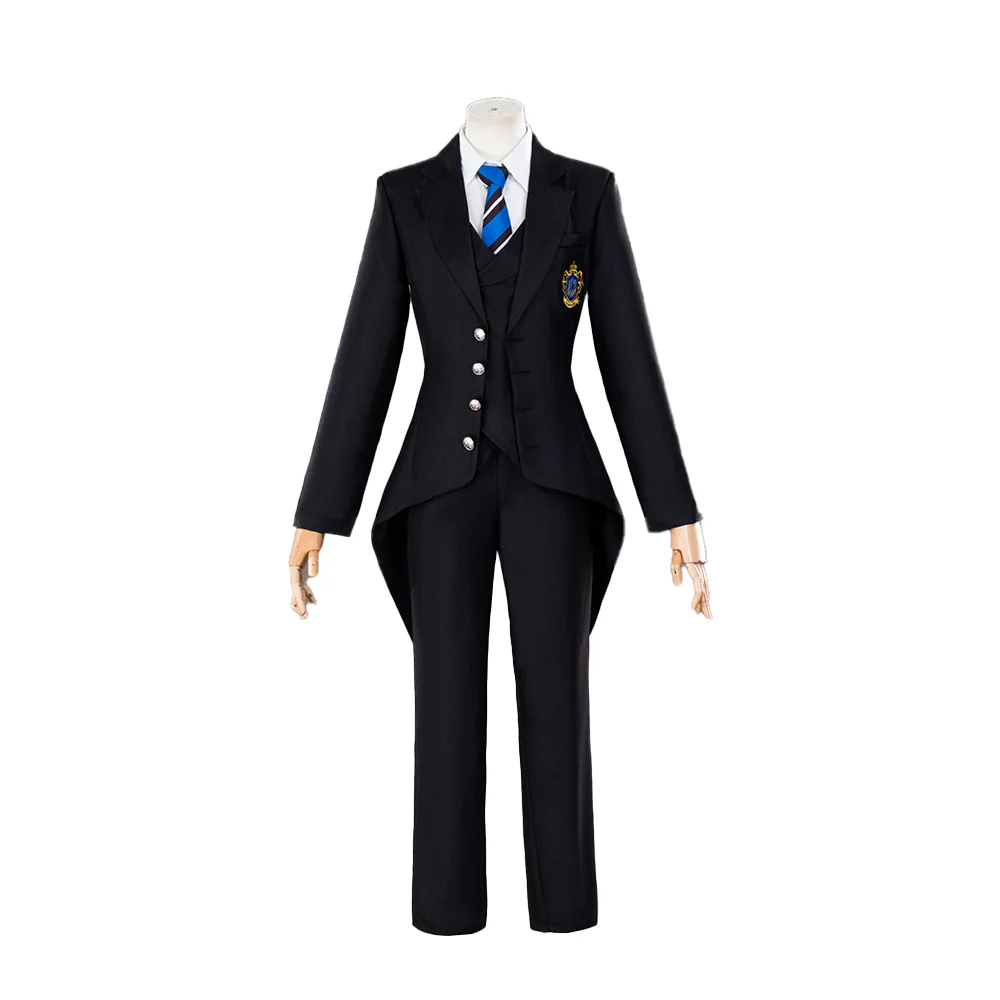 【Ready For Ship】【Last Batch】【Size XS-3XL】DokiDoki-N Anime Black Butler: Public School Arc Cosplay Ciel Phantomhive Costume Uniform - Image 5