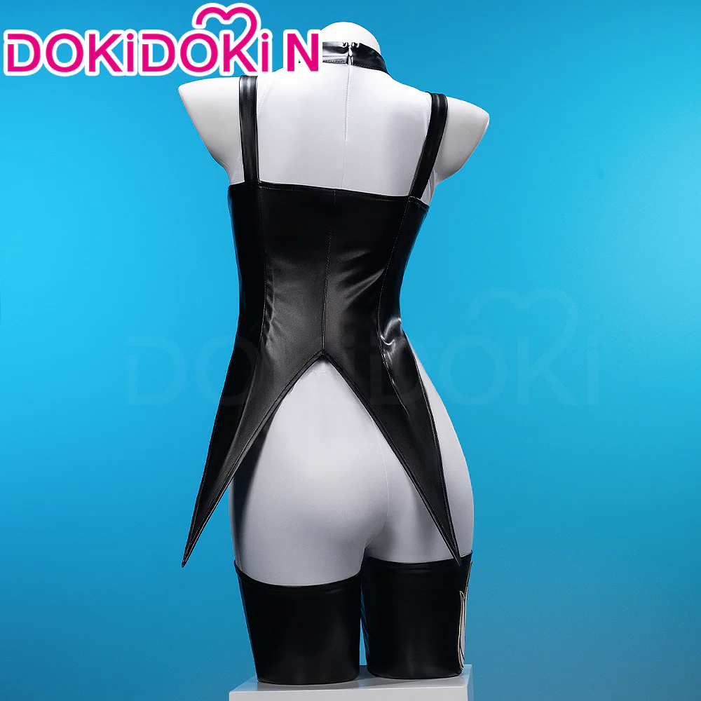 【In Stock】【Size XS-3XL】DokiDoki-N Anime Cosplay Black White Female - Image 3