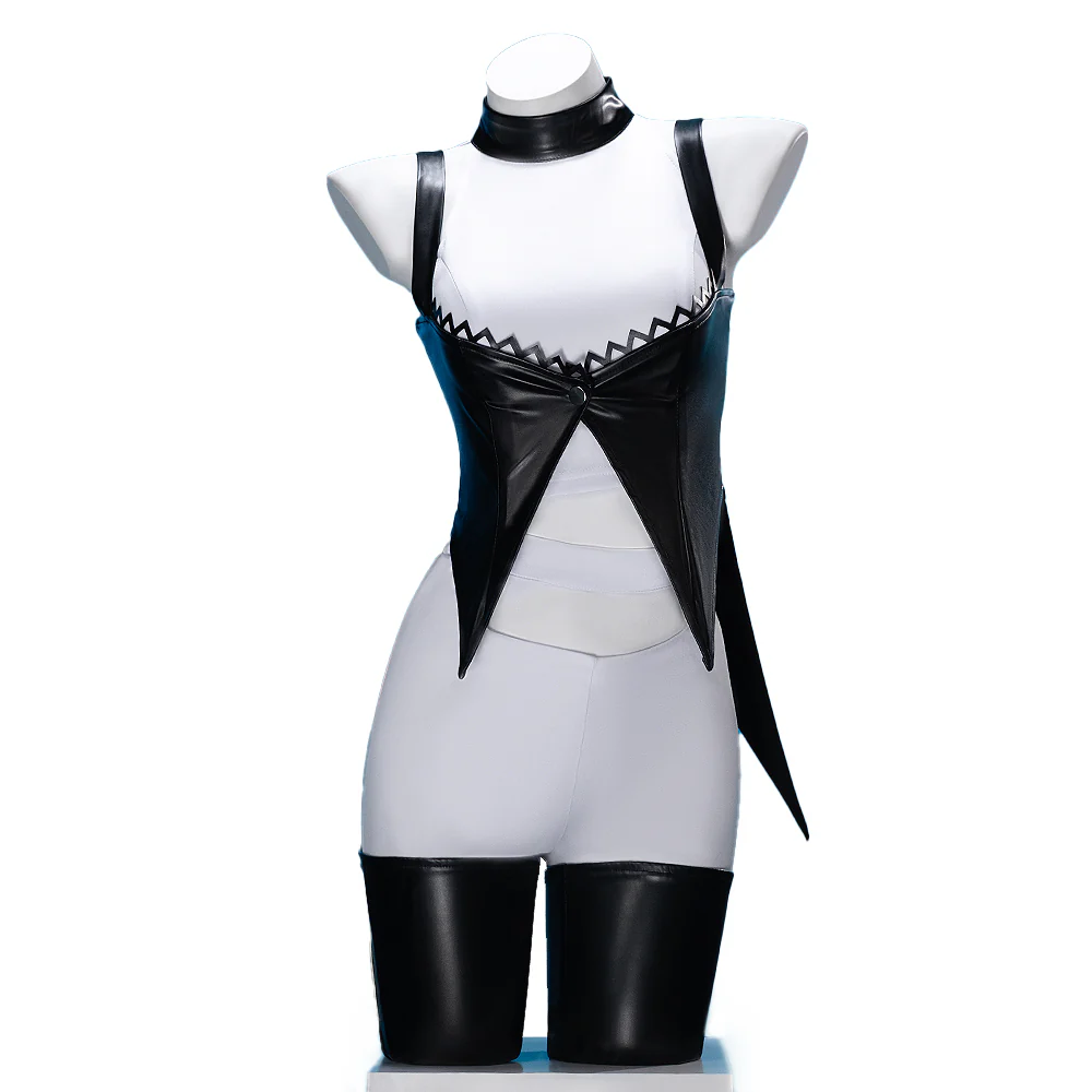 【In Stock】【Size XS-3XL】DokiDoki-N Anime Cosplay Black White Female - Image 5