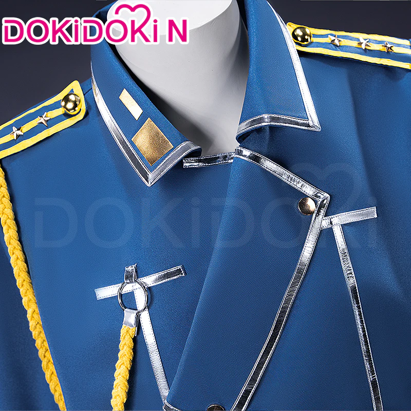 【In Stock】【Size XS-3XL】DokiDoki-N Anime FULLMETAL ALCHEMIST Cosplay Roy Mustang Costume - Image 3