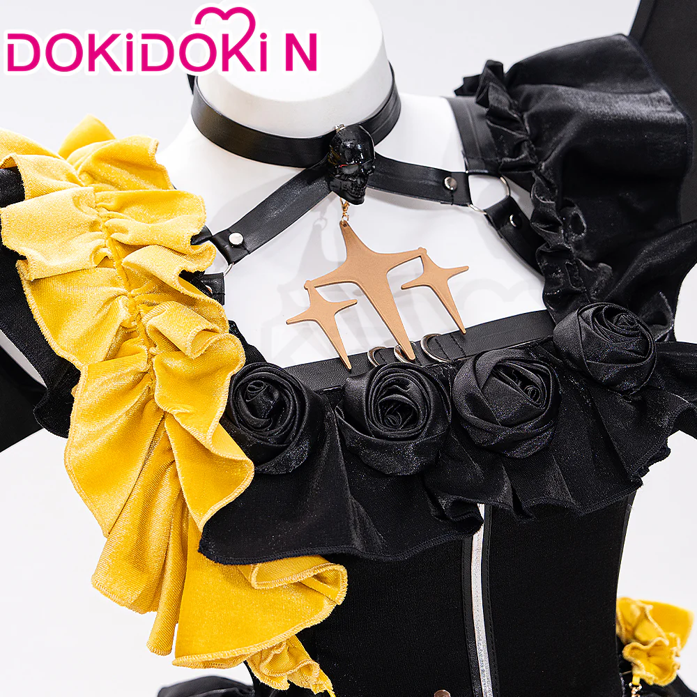 【In Stock】【Size XS-3XL】DokiDoki-N Cosplay Black Devil Dress  Costume Halloween - Image 4