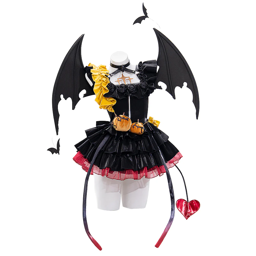 【In Stock】【Size XS-3XL】DokiDoki-N Cosplay Black Devil Dress  Costume Halloween - Image 5