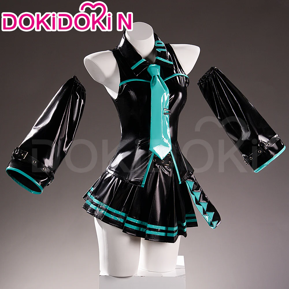 【Partially Ready For Ship】【Size XS-3XL】DokiDoki-N Cosplay Costume Black Green Suit - Image 2