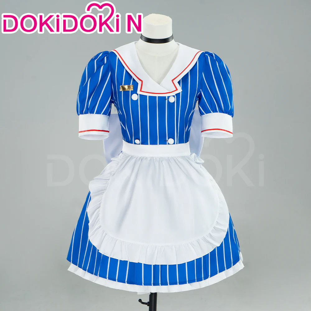 【In Stock】【Size XS-3XL】DokiDoki-N Cosplay Costume Mesmerizer Blue Dress