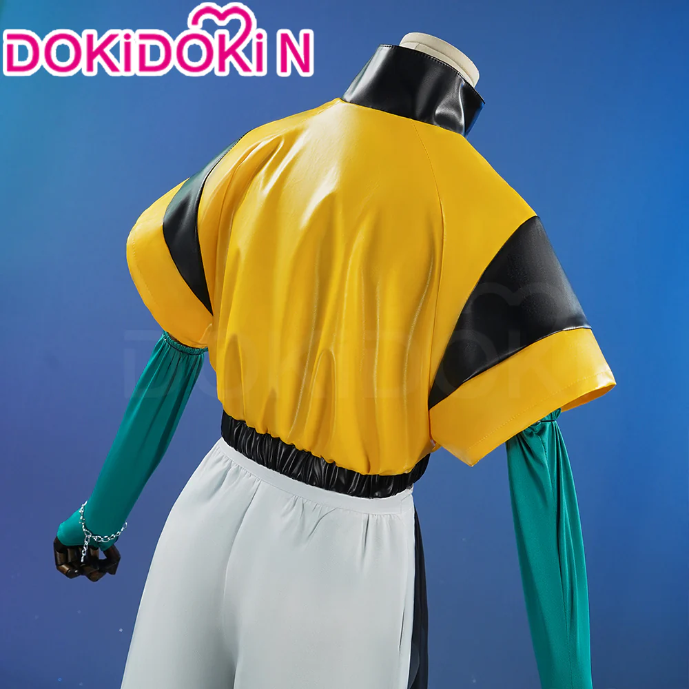 【Ready For Ship】【Last Batch】DokiDoki-N Game Cosplay Costume Yellow Black - Image 3
