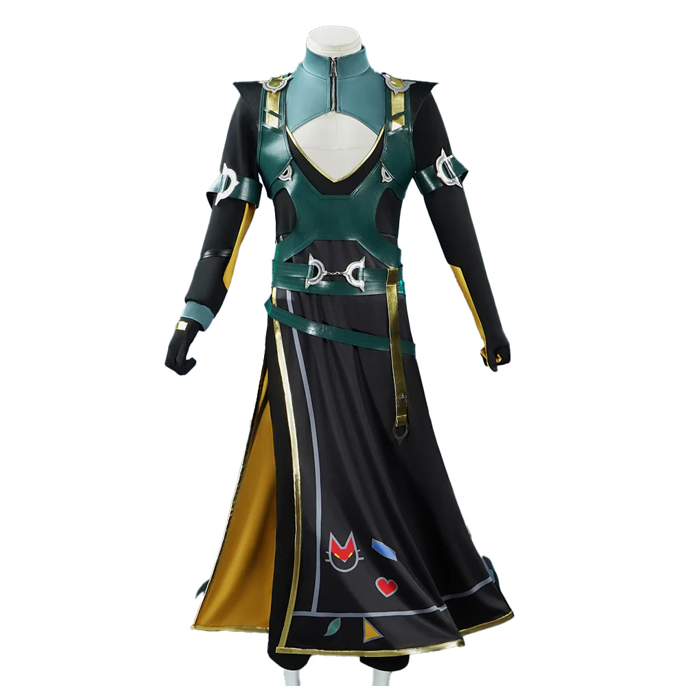 【Ready For Ship】【Last Batch】DokiDoki-N Game Cosplay Costume Yellow Black - Image 5