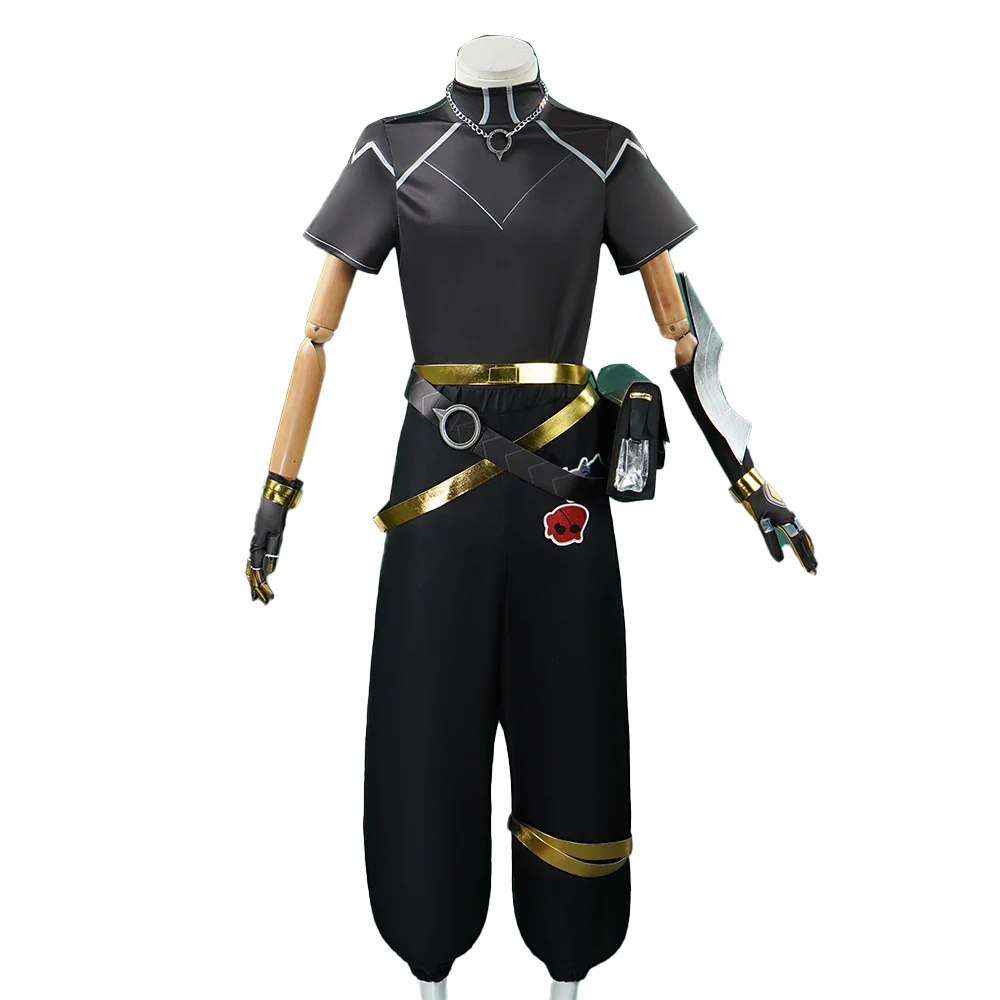 【Ready For Ship】【Last Batch】DokiDoki-N Game Cosplay Costume Yellow Black - Image 6