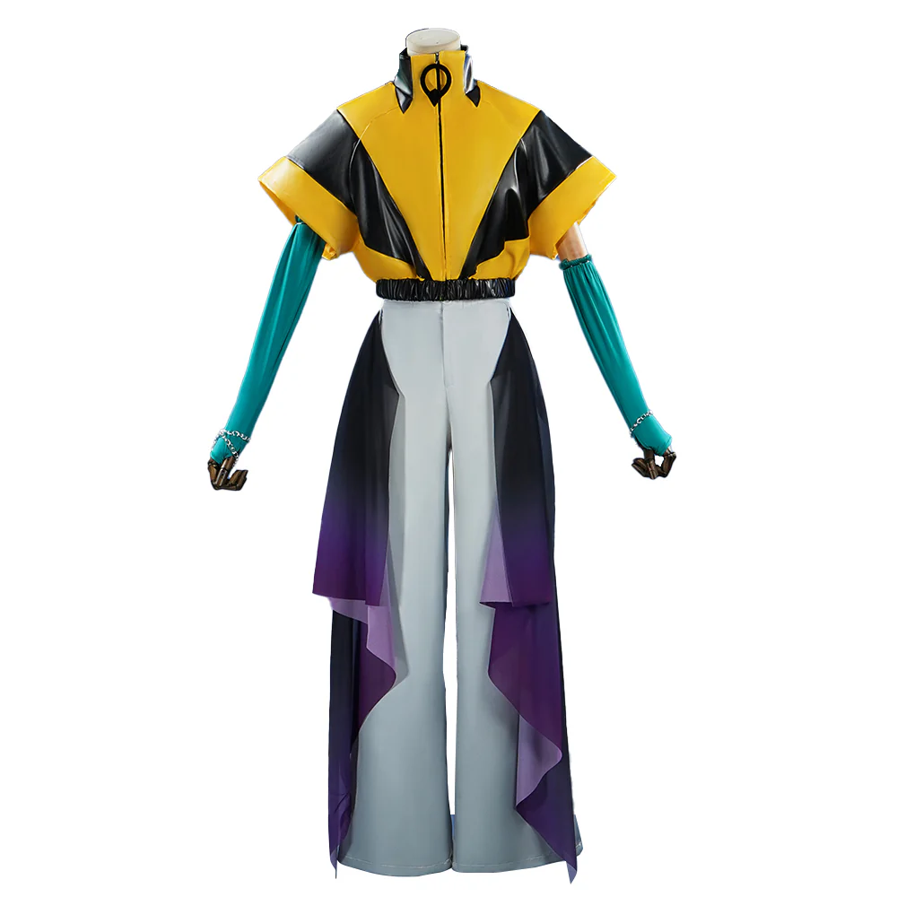 【Ready For Ship】【Last Batch】DokiDoki-N Game Cosplay Costume Yellow Black - Image 7